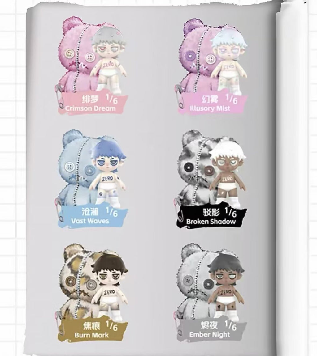 TOP TOY Zero Doll Paradise Rhapsody Series Blind Box Confirmed Figure Toy