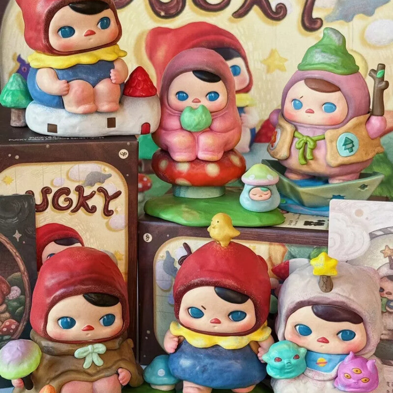 POP MART Pucky Pokos Adventure Series 2025 Confirmed Blind Box Figure Art Toy