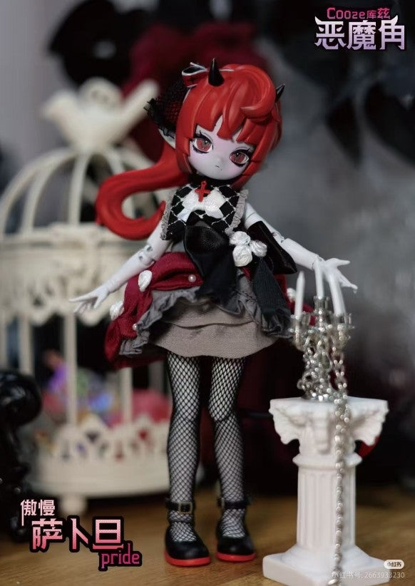 Pride Cooze Devil's Born 21cm/8.2" Bjd Dressable Action Figure
