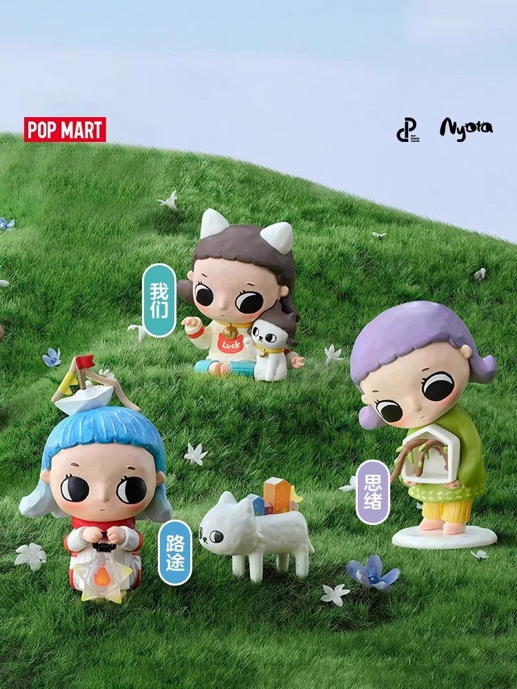 POP MART Nyota Growing UP By Your Way Series Blind Box confirmed Figure toy gift
