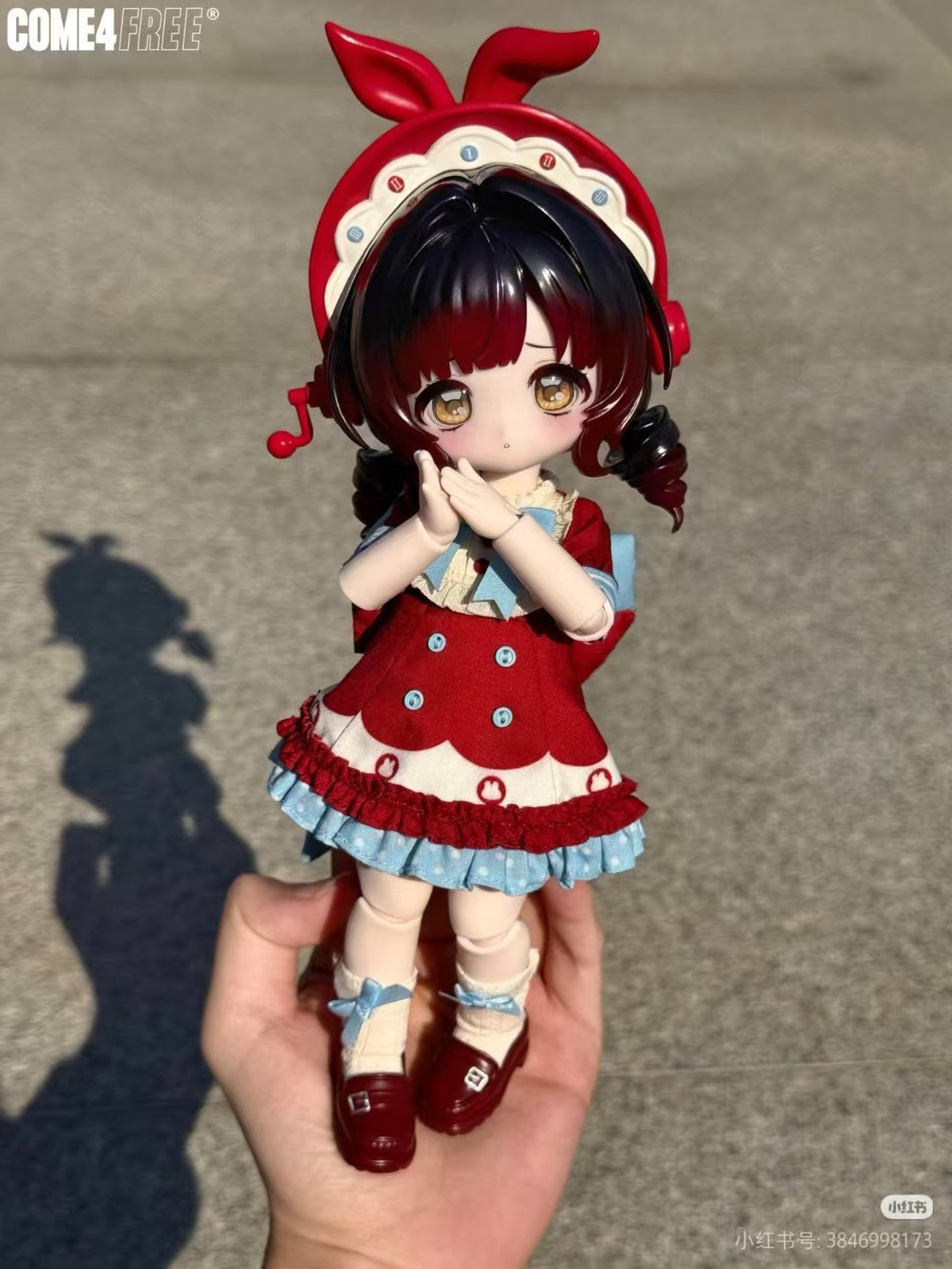 Come4Free Telephone Yata Bunny Dream Box 8" Bjd Doll Action Figure Gift In Stock