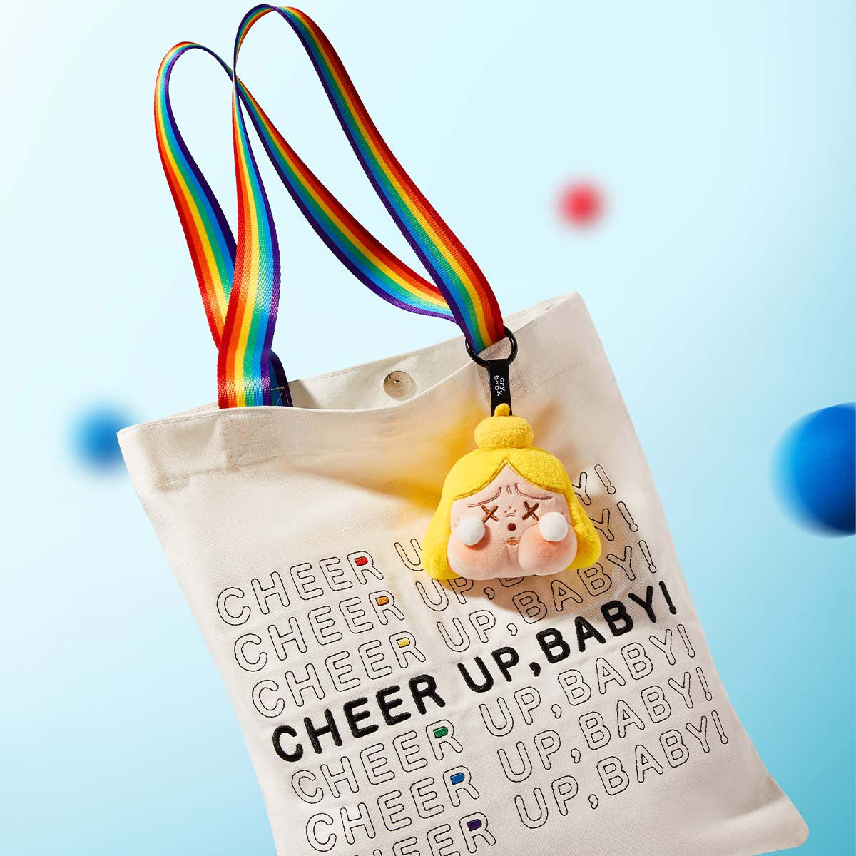 Authentic Crybaby Cheer Up, Baby! Series Plush Pendant Blind Box Figures Toy