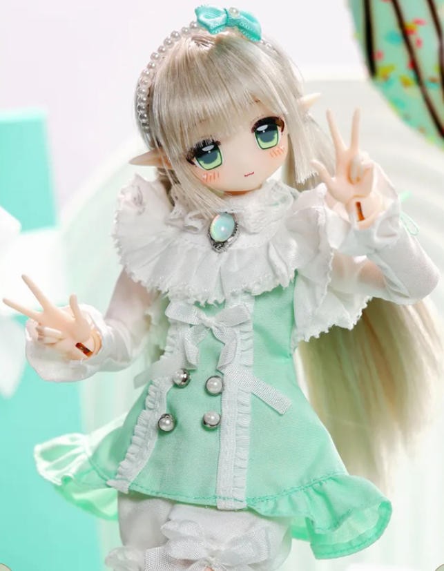 Moowooart Akashic Records Maiden Series Bjd Dressable Lovely Action Figure Gift