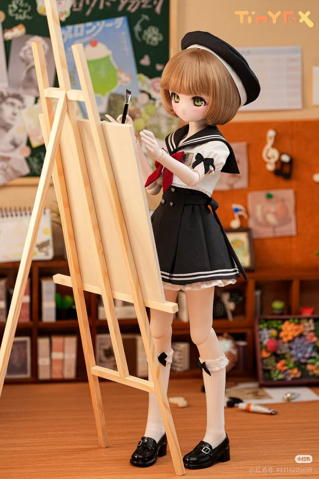 Pre-Order Tinyfox Art College Maiden 45.5cm/17.9" Bjd 1/4 Full Set Official Gift