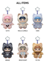 POP MART ZHOU SHEN SHENSELF Series Vinyl Plush Doll Pendant Authentic 5.51inches