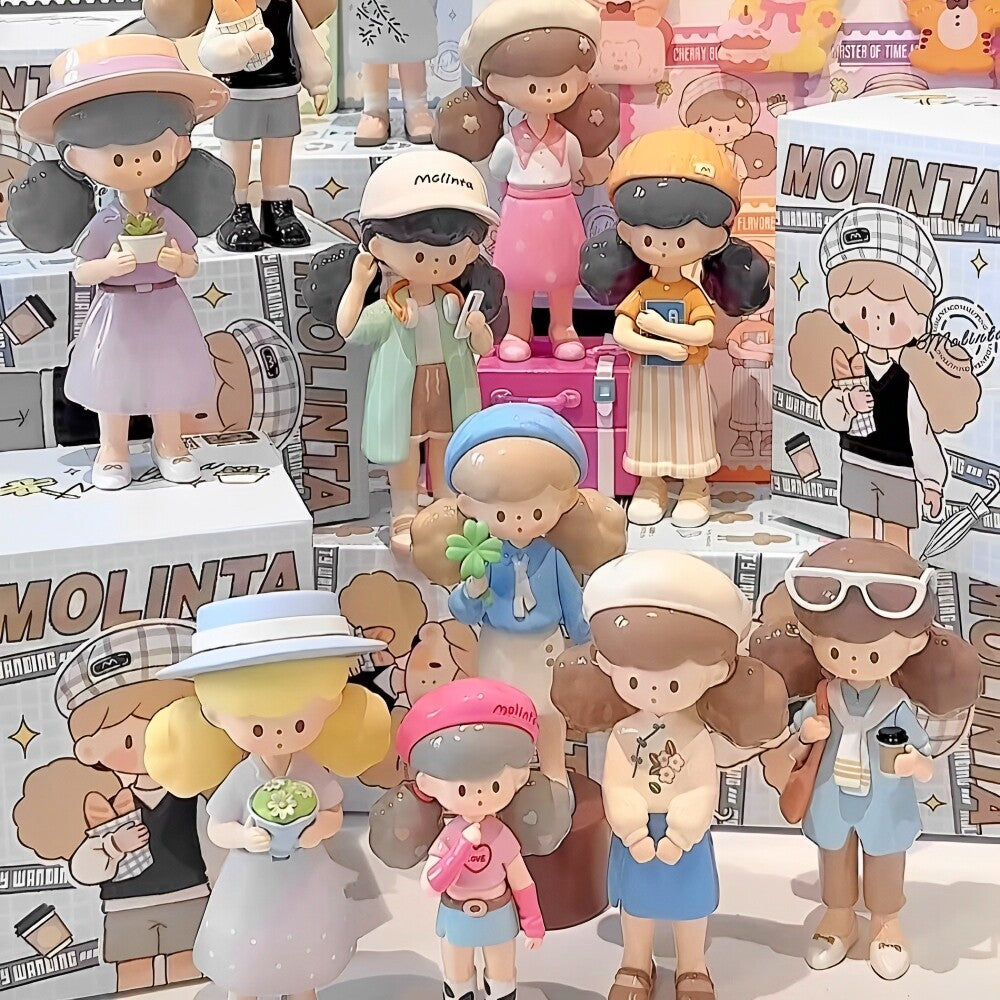 F.UN Molinta City Walk Series Blind Box Confirmed Figure Hot Toy Birthday Gift