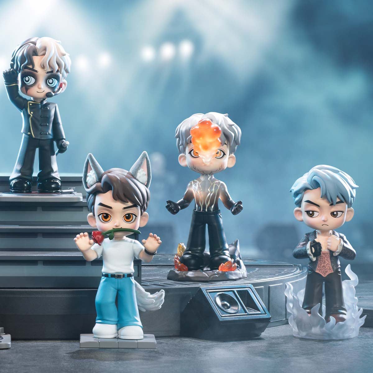 POP MART JACKSON WANG MAGIC MAN SERIES FIGURES 3.7-3.93INCHES