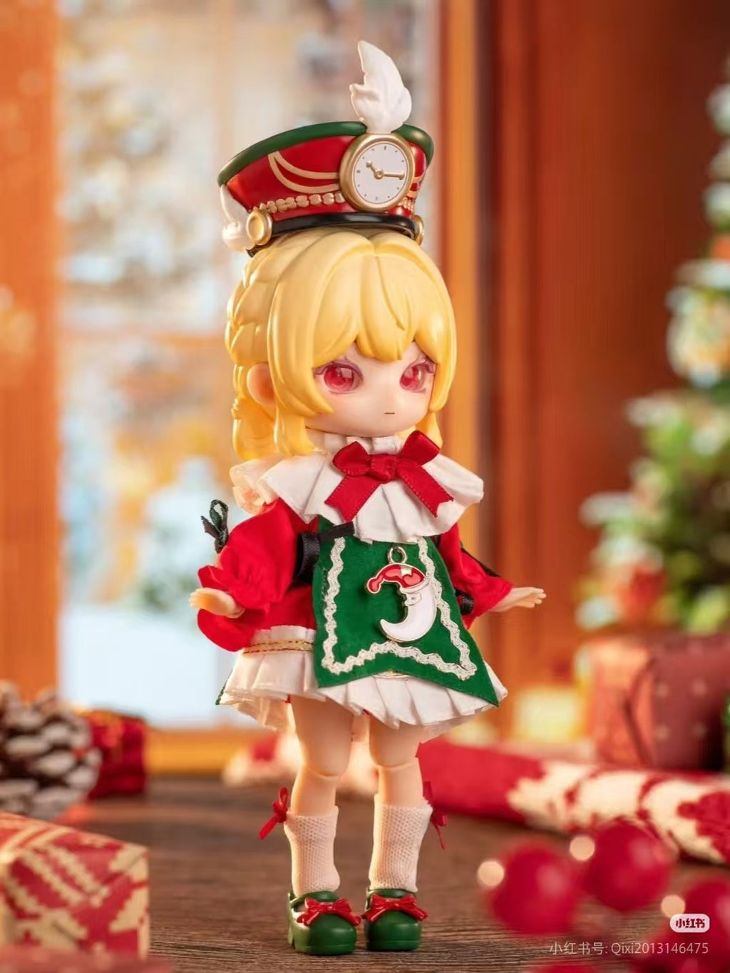 Liroro Nutcracker Guard Christmas Daytime Meteor Bjd Hang Card Dressable Limited