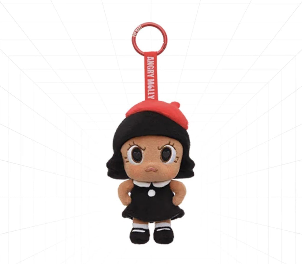 lnk fire-Authentic Angry Molly Series Blind Box Plush Pendant Toy Gift