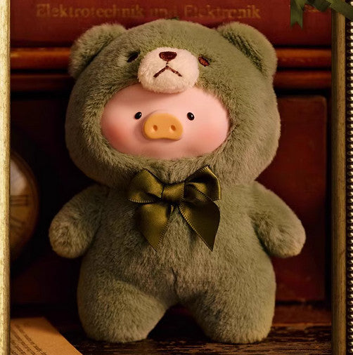 52TOYS LULU PIG VINTAGE TEDDY SERIES CONFIRMED BLIND BOX FIGURES TOY PLUSH DOLL
