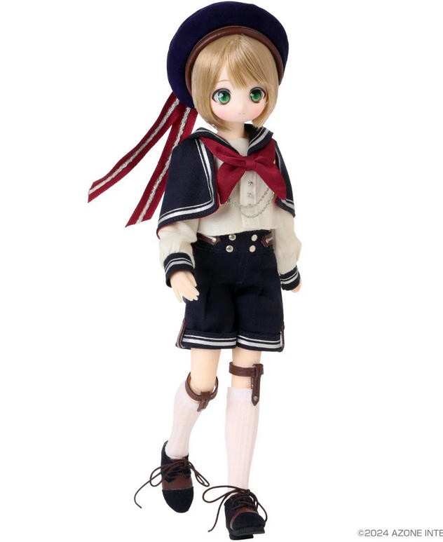Azone Hal Rise To The Star Twilight Navy Ver. 8.2In Bjd Lovely 1/6 Full Set Gift