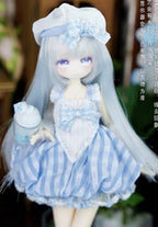 Momotale Sea Salt Coconut Milk Tea 8.6In Bjd Dressable Action Figure In Stock