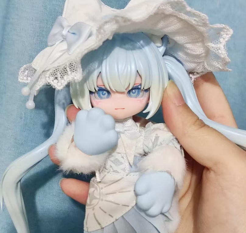 Astrology Magician for Moon Luna Series Bjd Limited Hang Card Dressable Gift