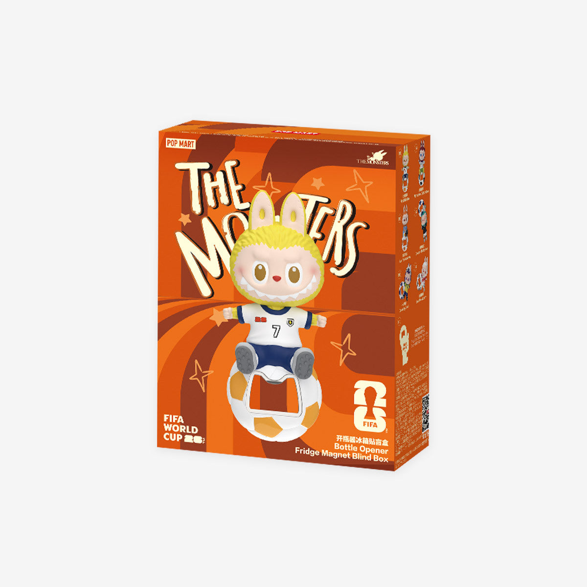 POP MART LABUBU THE MONSTERS × FIFA SERIES - Bottle Opener Fridge Magnet