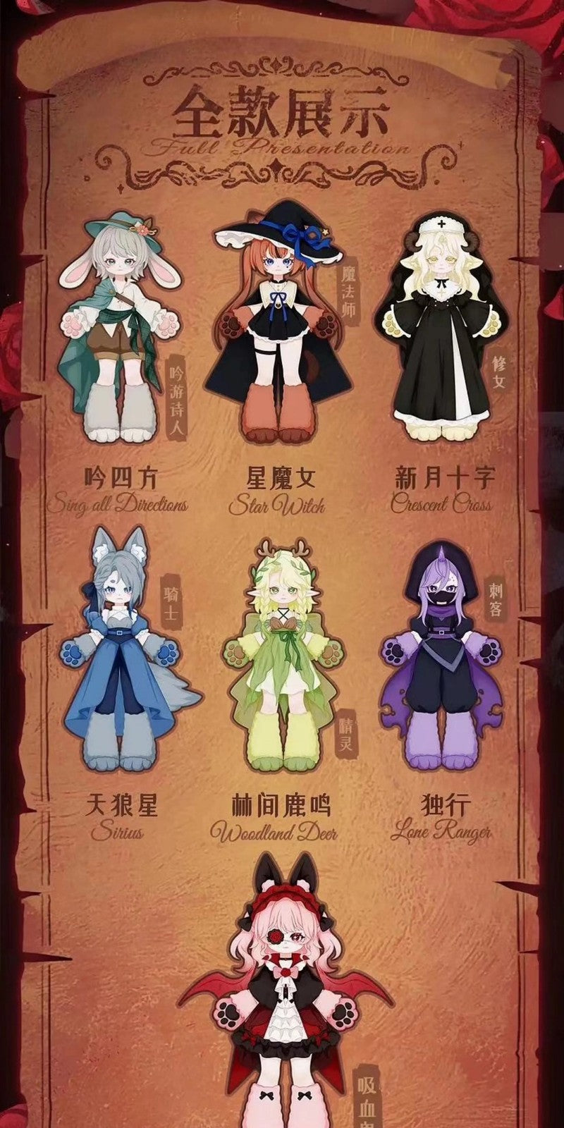For Moon Luna Series Bjd Dressable Confirmed Action Figure Designer Toy Gift