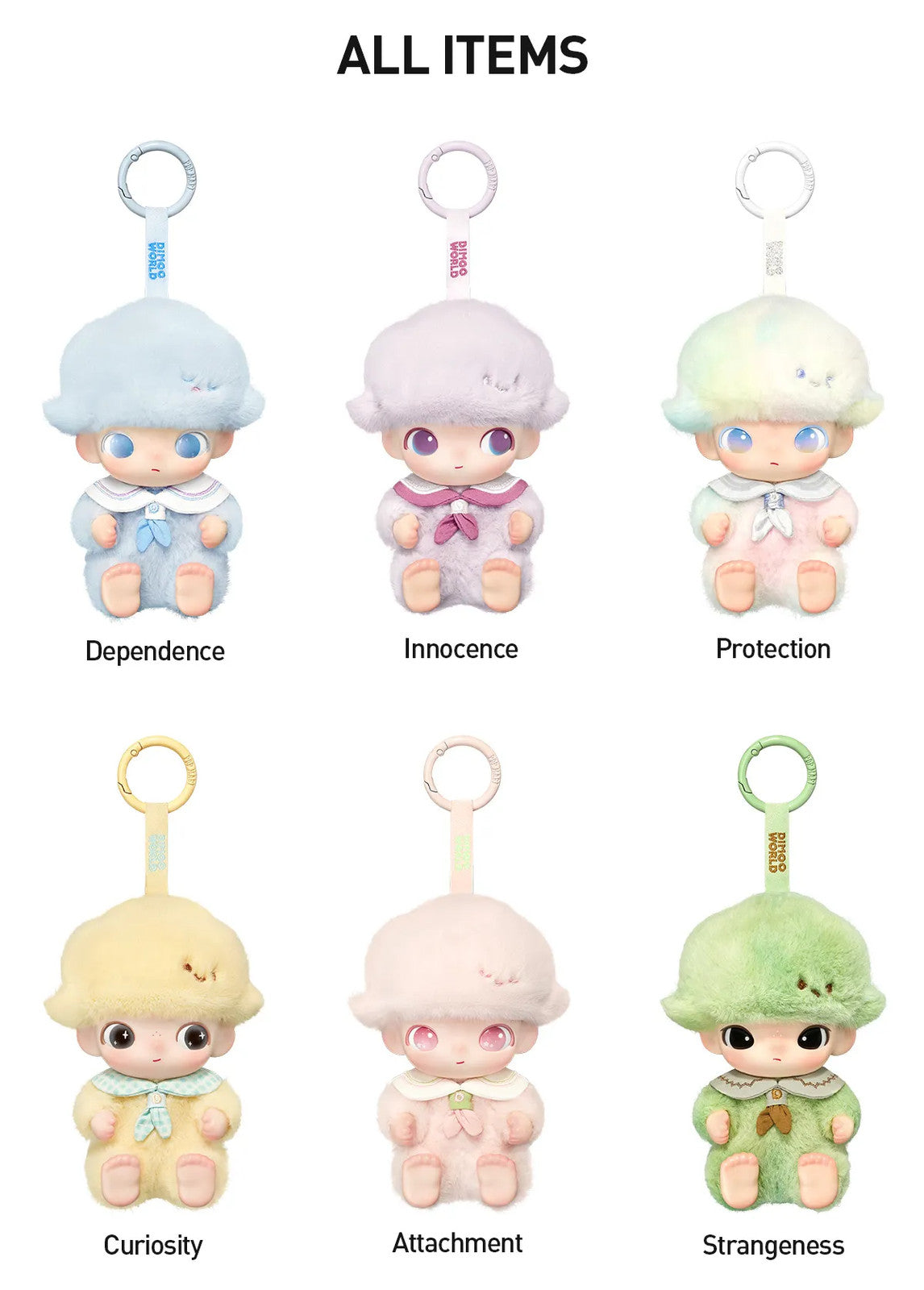 POP MART DIMOO Journal of New Life Series-Vinyl Plush Pendant BlindBox Authentic