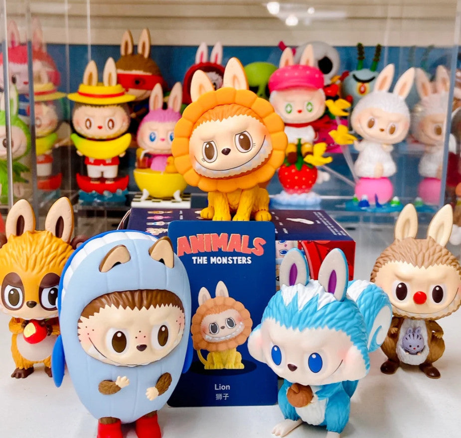 POP MART Labubu Animals The Monsters Series Blind Box Confirmed Figure Toys Gift