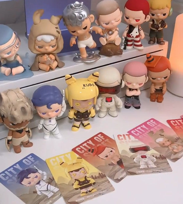 POP MART KUBO City of Sunset Series Figures 2.76-3.46inches Authentic