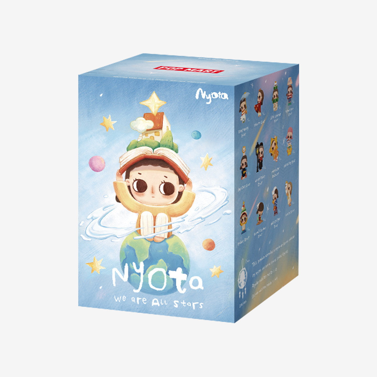 POP MART Nyota We are All Stars Series Figures 2.36-3.54inches Authentic