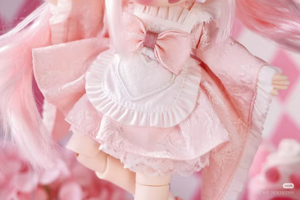Sweet Velvet Window Display Sakura Mousse Pink 10.2" Bjd Dressable Action Figure