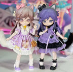 Come4Free Librarian Cat Fantastic Forest 7.8In Bjd Dressable Action Figure Gift