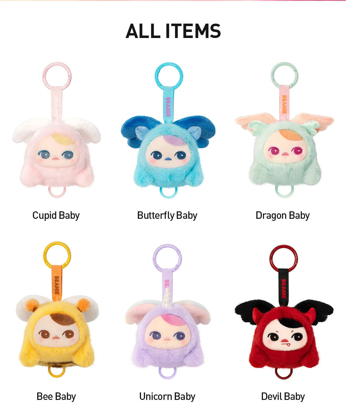 POP MART PUCKY BEANIE FLYING BABIES SERIES - Plush Pendant Blind Box Authentic