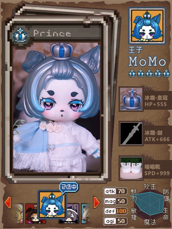 Mmdoll Ufdoll Prince Momo Otherworld Adventure 6.3In Bjd Dressable Action Figure