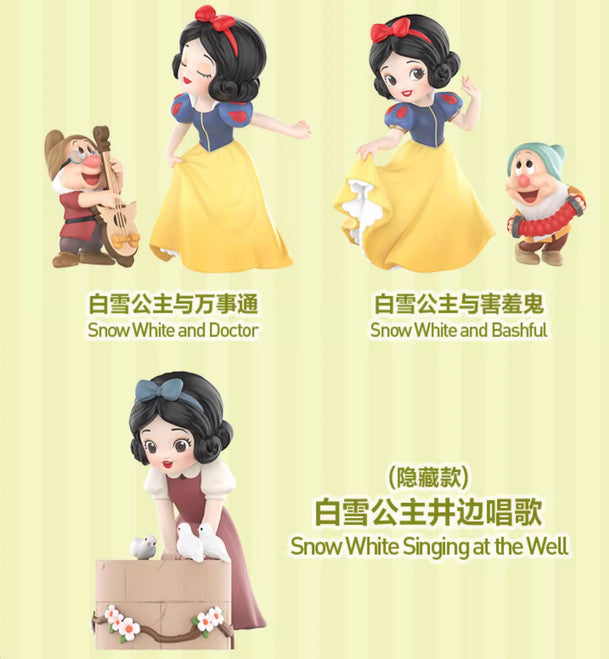 Authentic Disney Snow White Classic Series Confirmed Blind Box Figure Toy