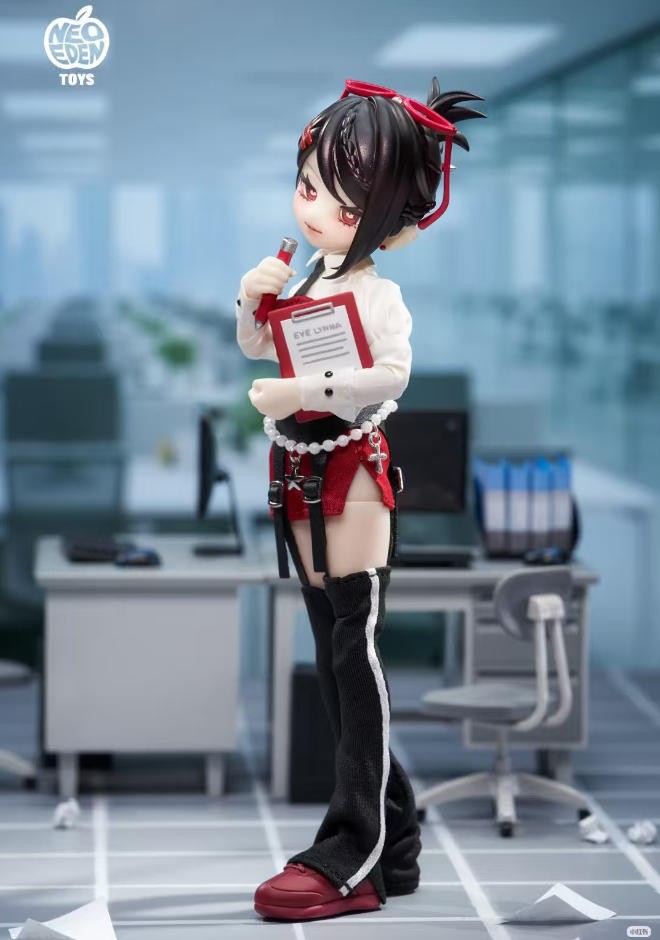 Eve Lynna Granularity Double-Faced Killer 18cm/7In Bjd Dressable Action Figure