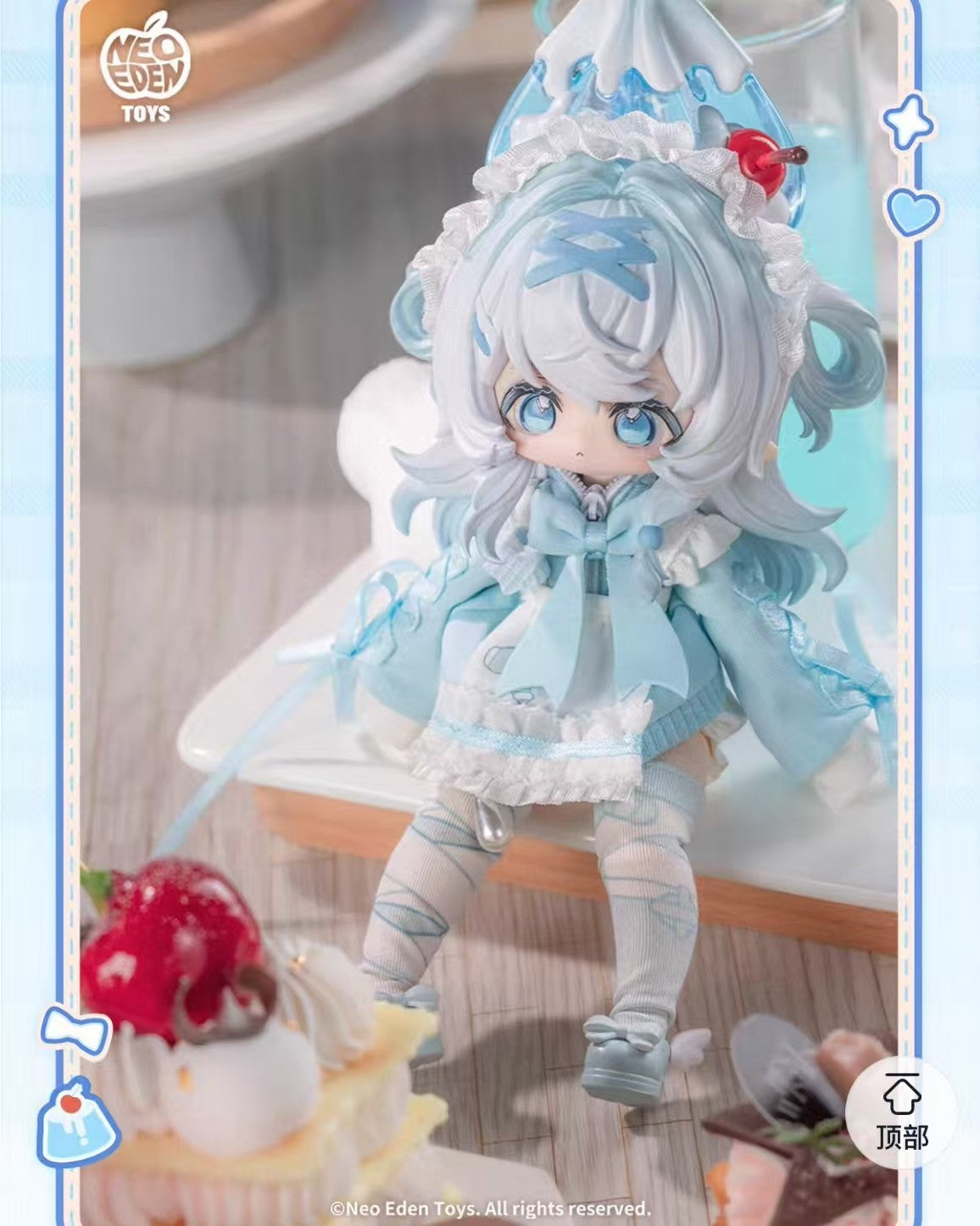 Neo Eden Pudding Fufu Mia Sweety 5.9In Bjd Action Figure Official In Stock Gift