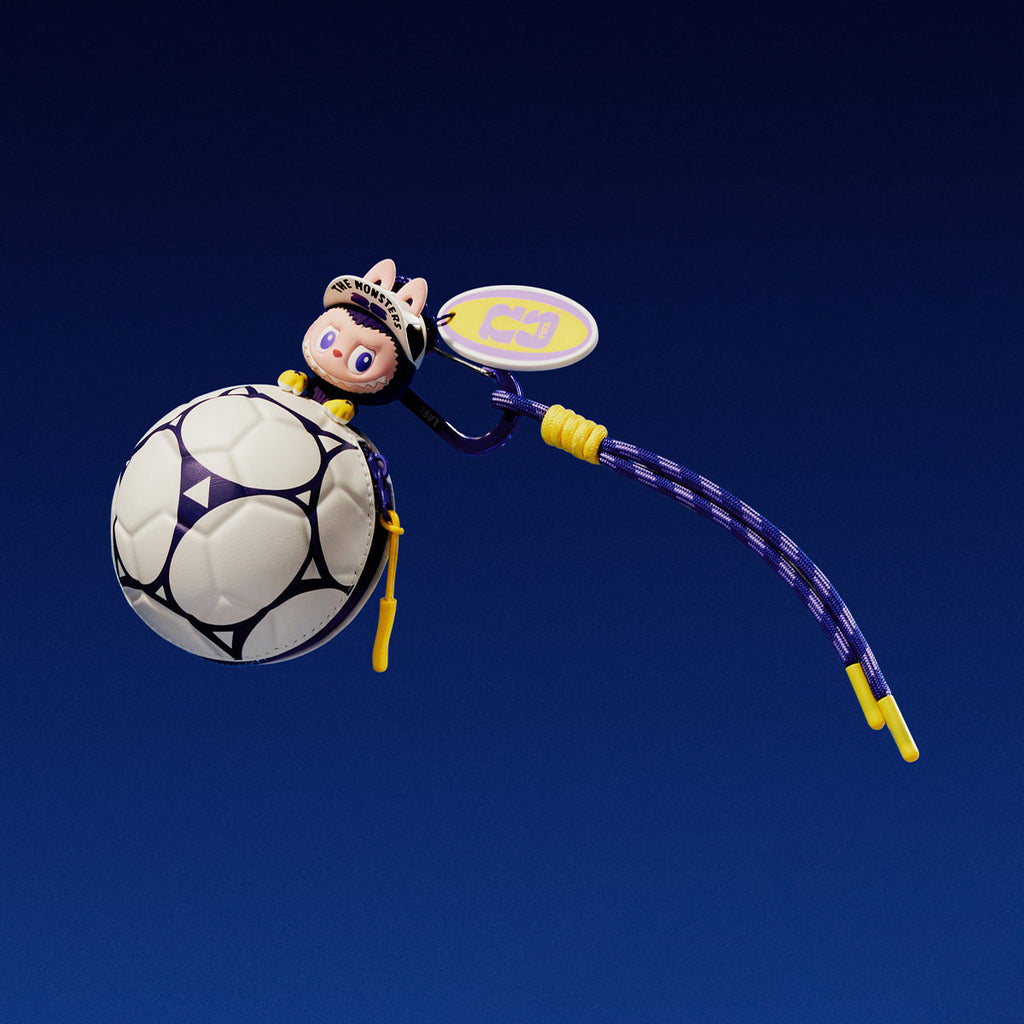 POP MART THE MONSTERS × FIFA SERIES - Football-shaped Mini Bag Authentic Hot Toy