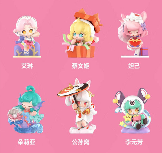 Authentic Honor of Kings  HSeries Blind Box Confirmed Figures Toy 2025 New