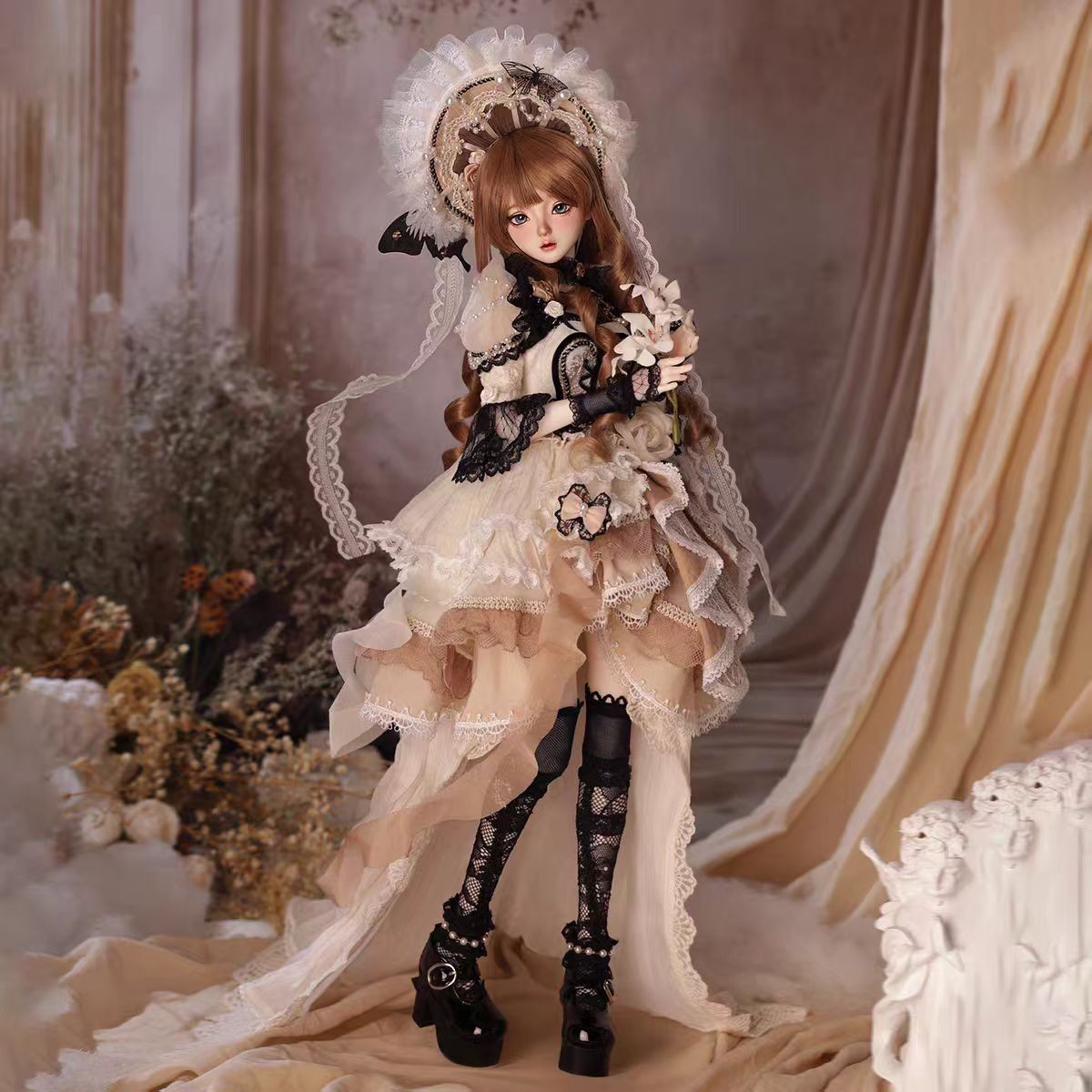 Pre-Order Gem Thalia 17.9" Twlight Whispers of Butterflies Bjd Full Set Official