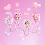 POP MART aespa Fluffy Club Series Phone Lanyard3.35*8.66inches Authentic Hot Toy