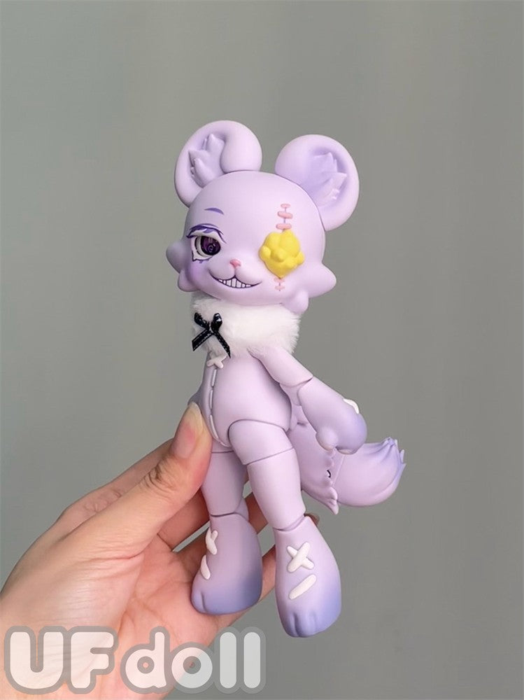 Ufdoll Blueberry Bjd Uma Beast 17.5cm/6.8In 1/12 Scale Lovely Action Figure Gift