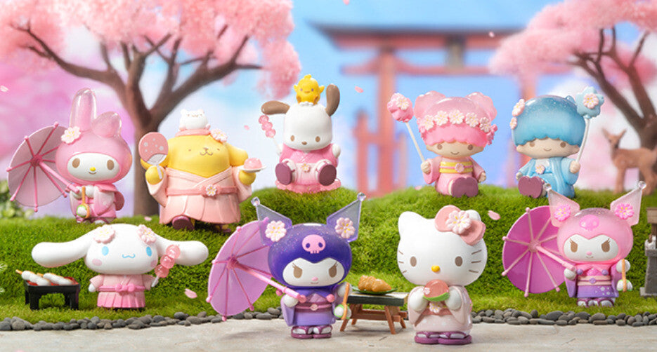 TOPTOY Sanrio Characters Blossom & Wagashi Series Confirmed Blind Box Figure Toy