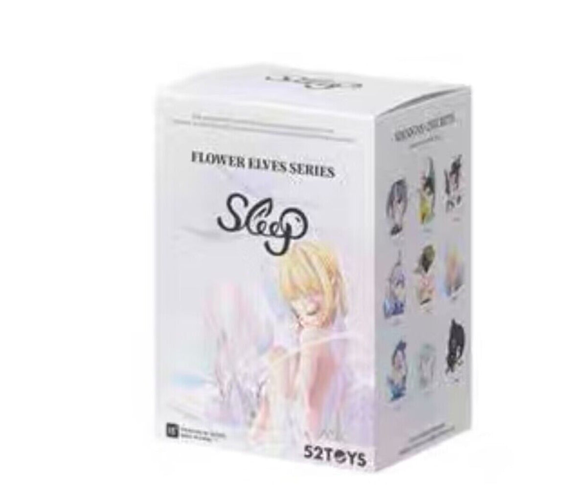 52toys Sleep Flower Elves Series Fairy Girl Blind box Confirmed Figures Toy Gift
