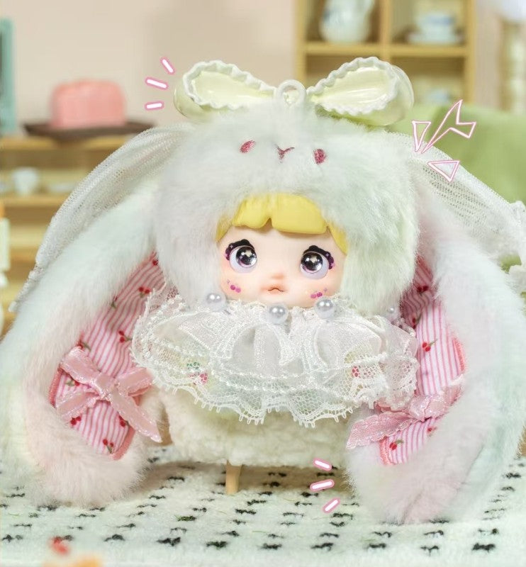 Nommi Baby Sweetheart Bunny Confirmed 10cm/3.9in Plush Pendant Action Figure