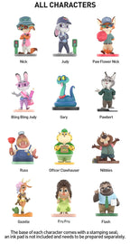 POP MART Disney Zootopia: Next Adventure Series Figures2.75-2.93inches Authentic