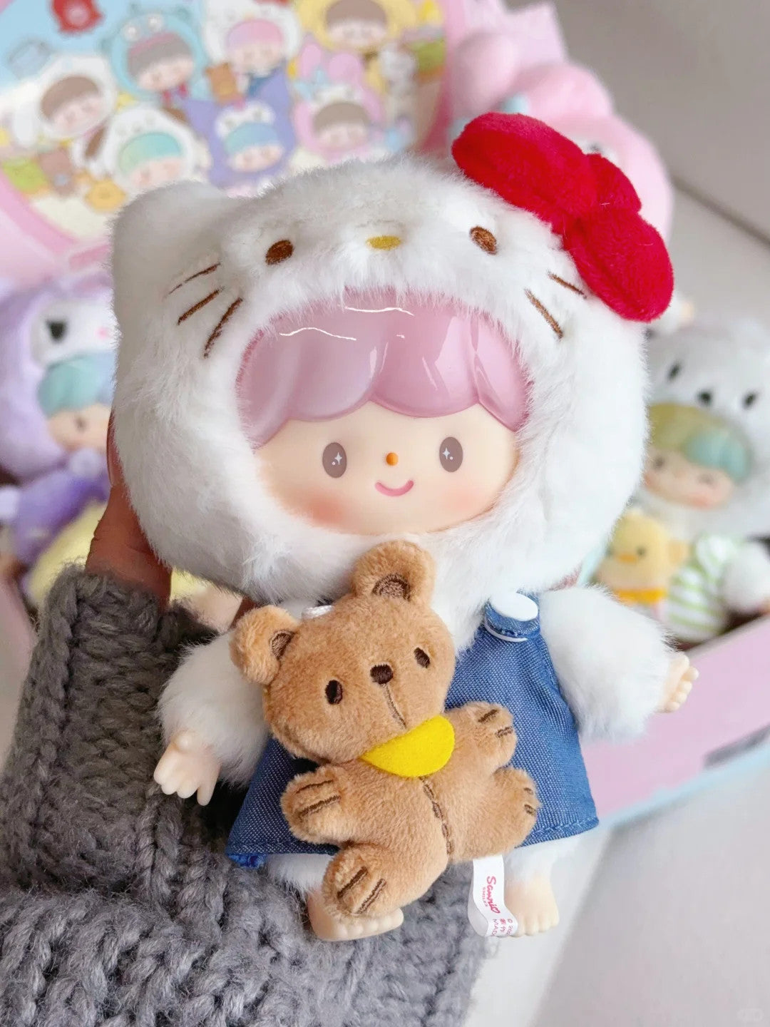 F.UN zZoton Sanrio Love-league Buddies Series Plush Doll Confirmed Blind Box Toy