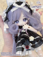 Meki Fufu Fluffy Good Night 24cm/9.4In Bjd lovely Dressable Action Figure Gift