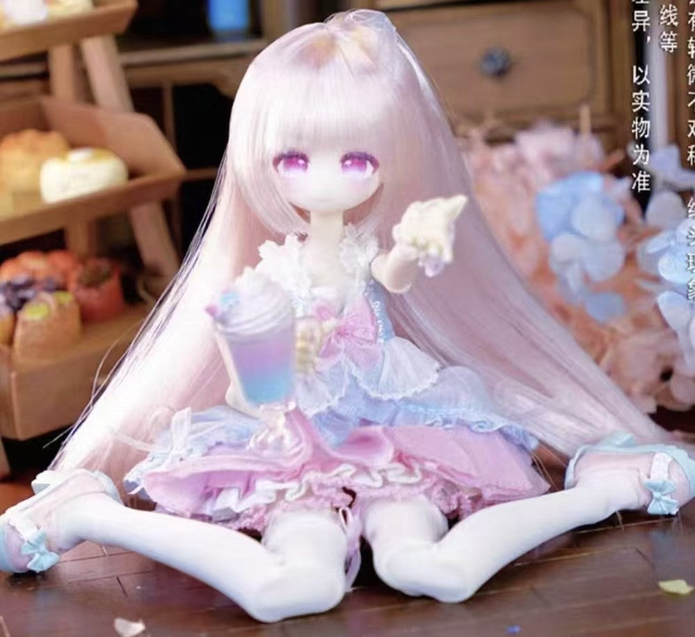 Momotale Rose Sea Salt Milk Tea 8.6In Bjd Dressable Action Figure Gift In Stock