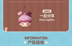 Authentic DIMOO WORLD Crush On Coffee Series Blind Box Earphone Bag