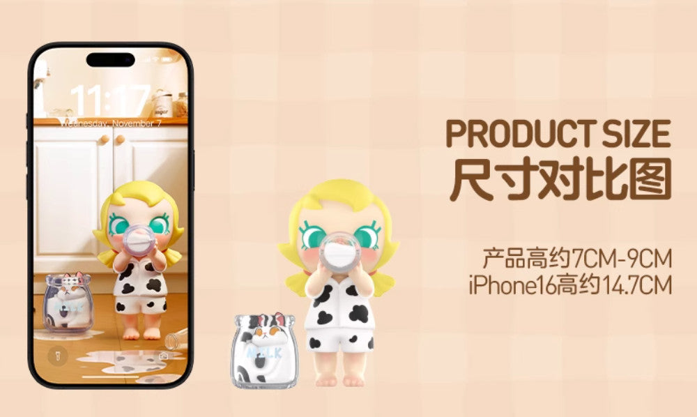 POP MART Molly & Tabby Series Figures Blind Box Confirmed 2.76-3.54inches