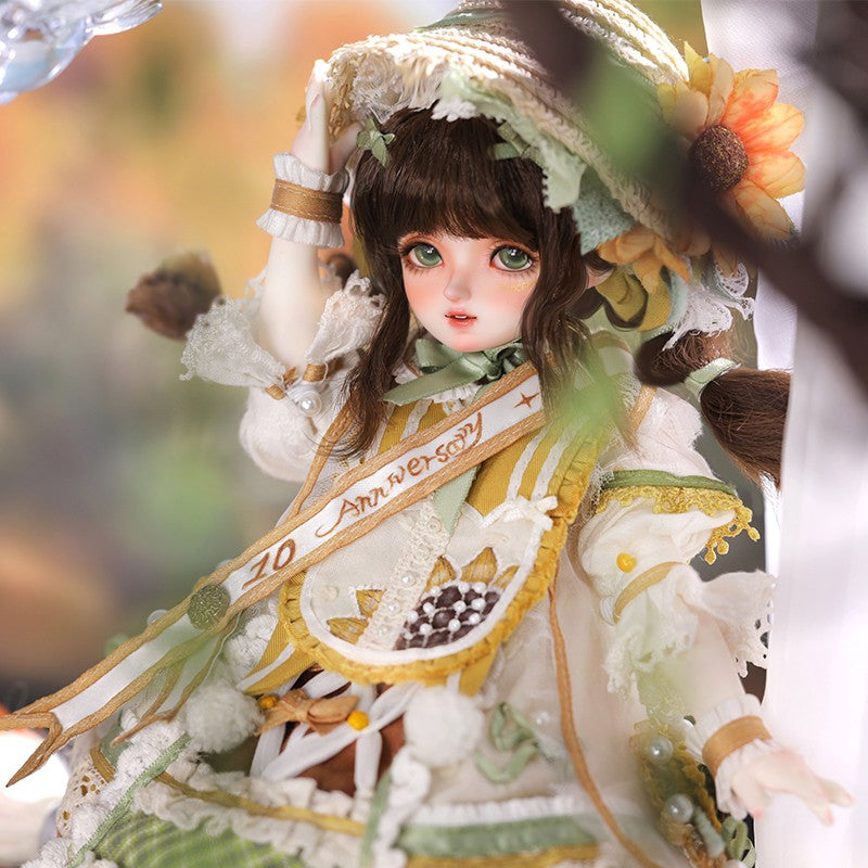 Pre-Order Gem Sunny Sunflower 29cm/11.4In Bjd Full Set Official 10Th Anniversary