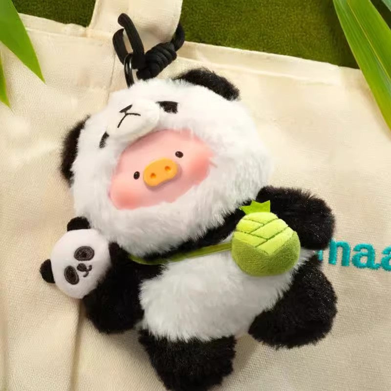 Toyzero Lulu The Piggy Panda 14cm/5.5" Vinyl Plush Pendant