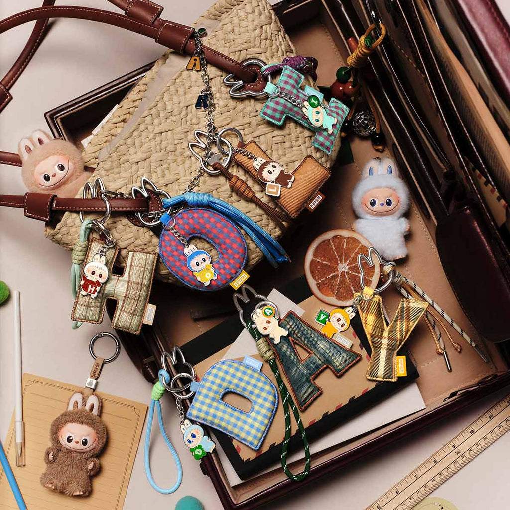 POP MART THE MONSTERS Pin for Love Series- Letter Pendant Blind Box (A-M)