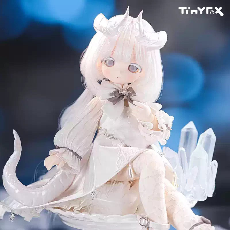 Tinyfox The White Dragon Freyde 27.5cm/10.8" 1/6 Cute Bjd Full Set Official Gift