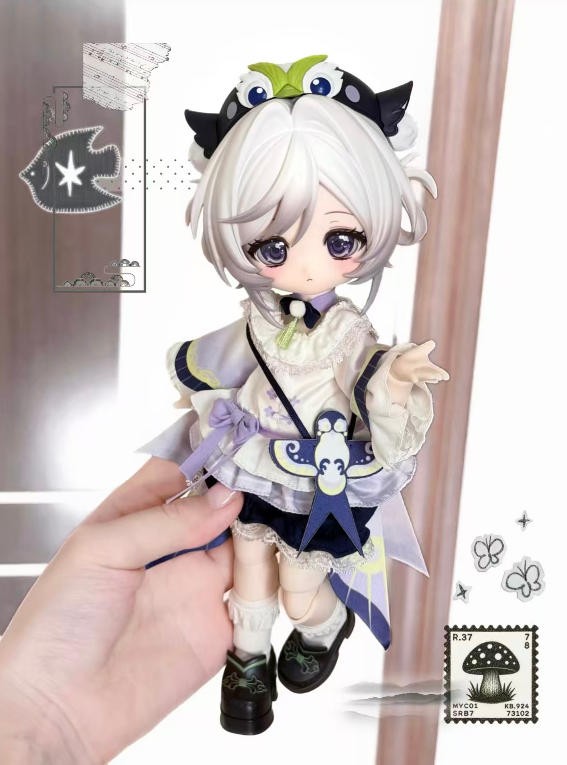 Come4Free Zhi yuan Lantern Festival Celebration Bjd Lovely Action Figure Gift