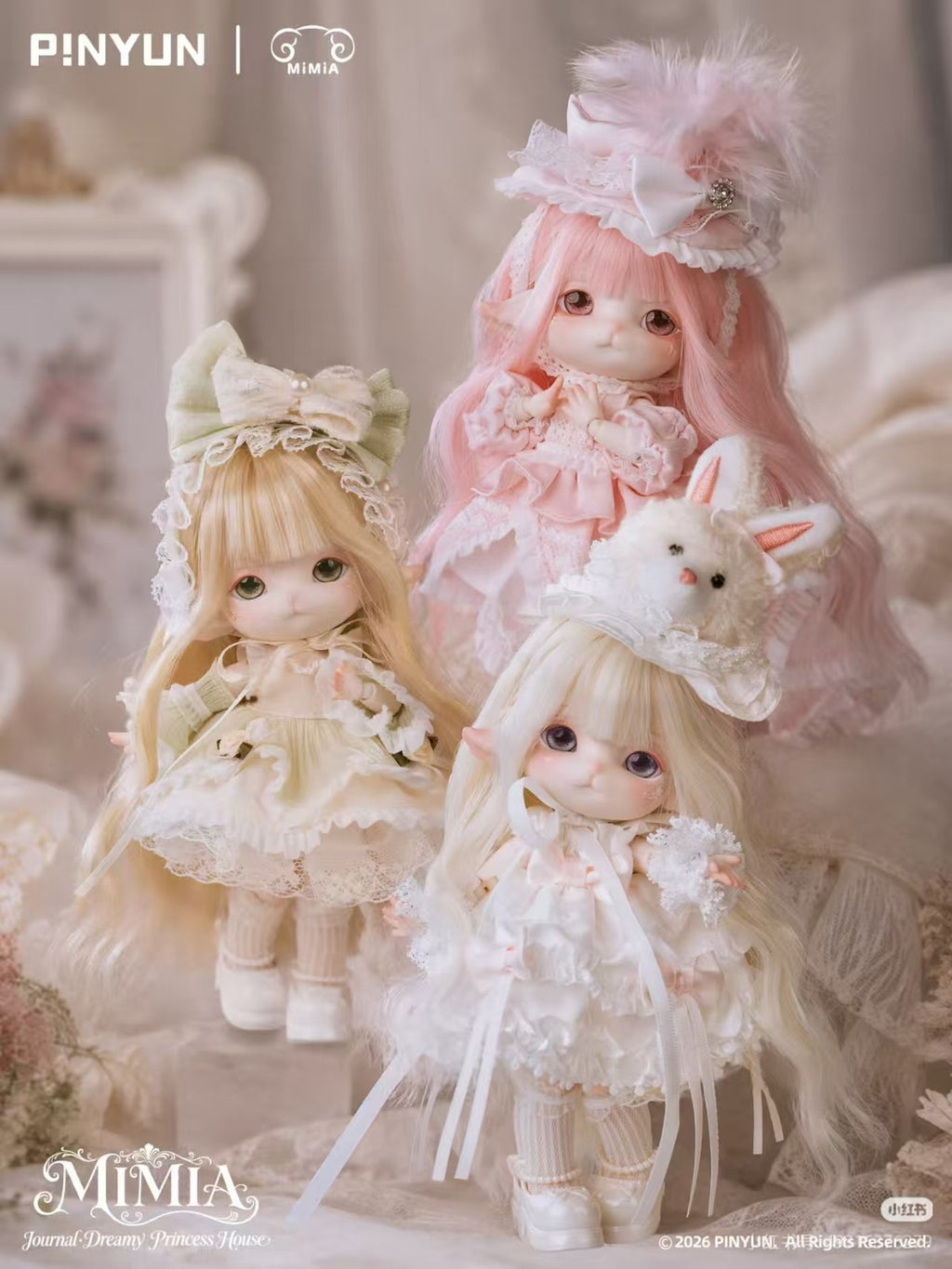 Mimia Isabella Morning Prayer Special Journal-Dreamy Princess House 6.3In Bjd